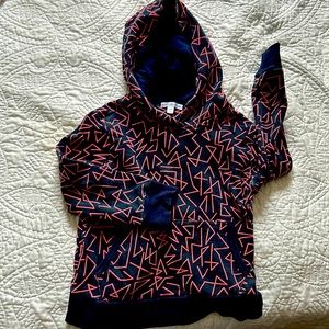 Black and Pink Skater Hoodie